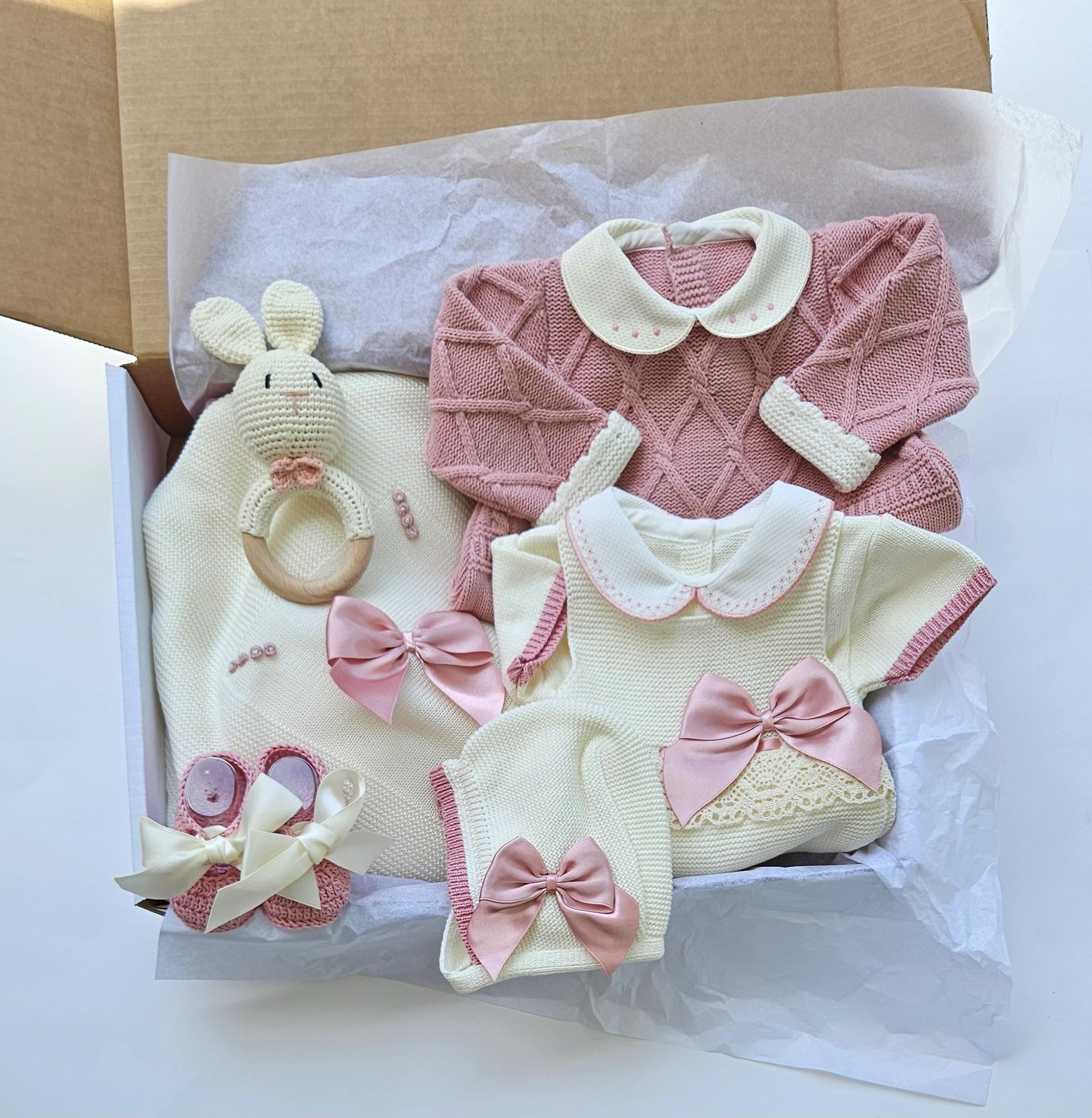 COFFRET CADEAU NOUVEAU-NÉ - Ivoire