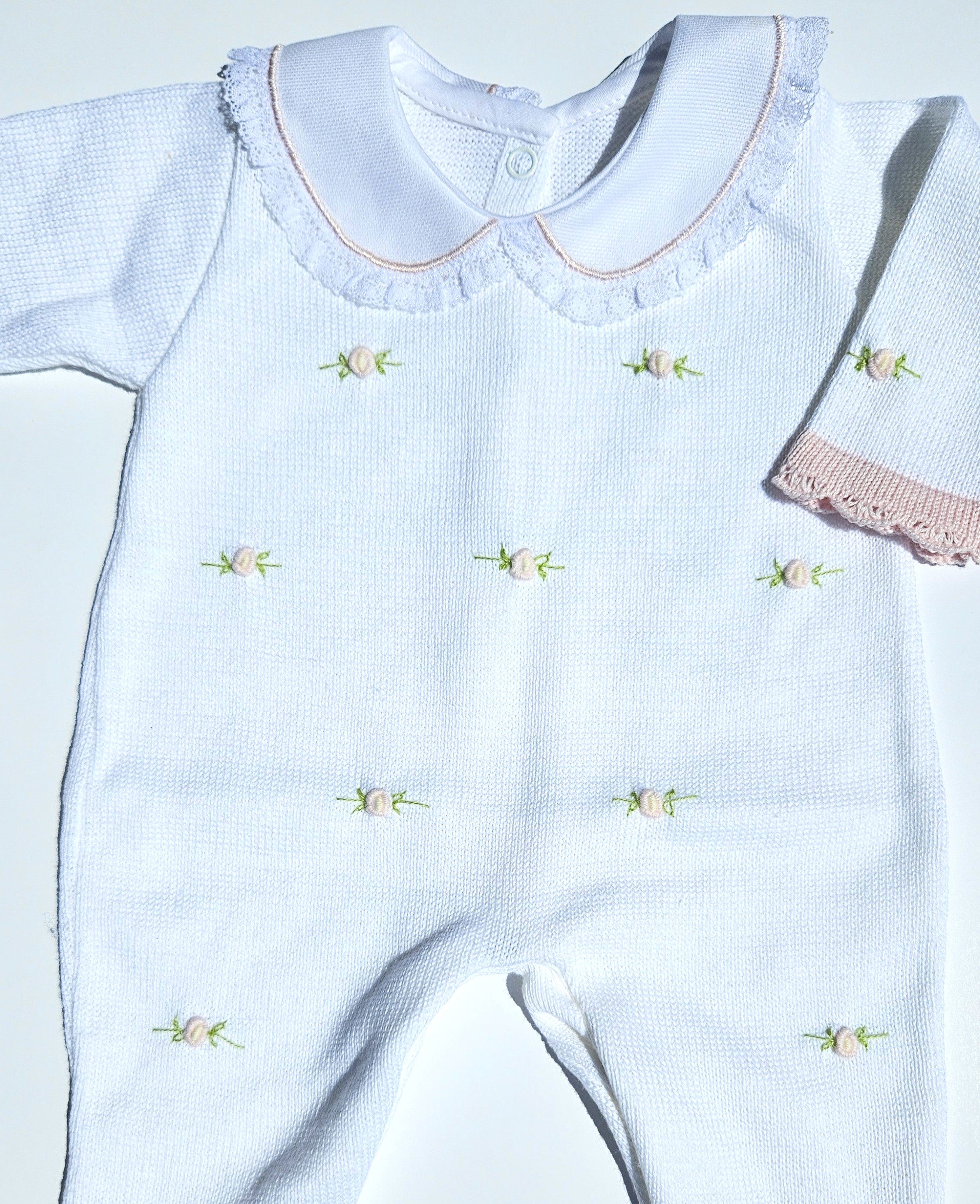 Florence Embroidery Set w/Blanket - Multiple Colors