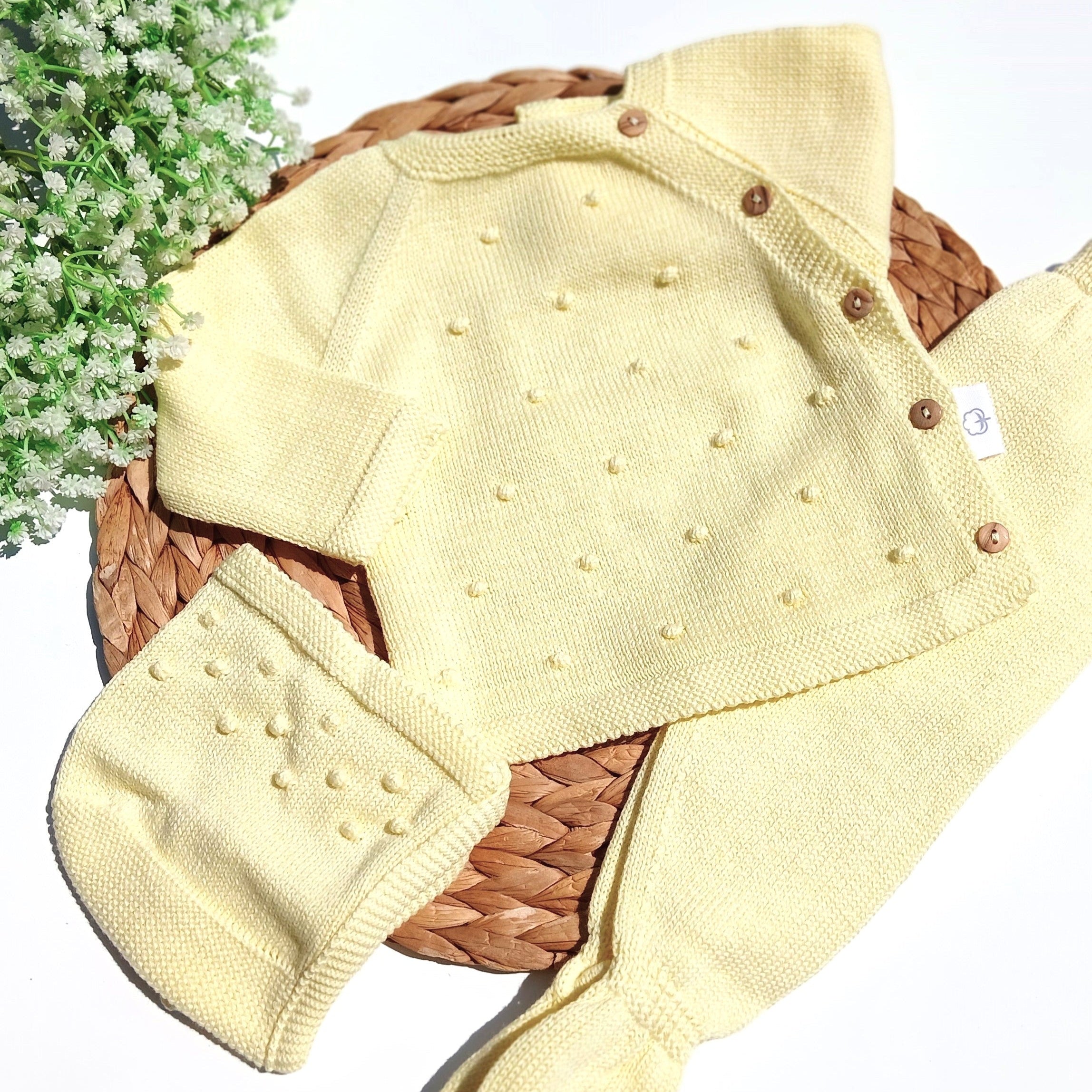yellow newborn outfit going home set yellow baby set