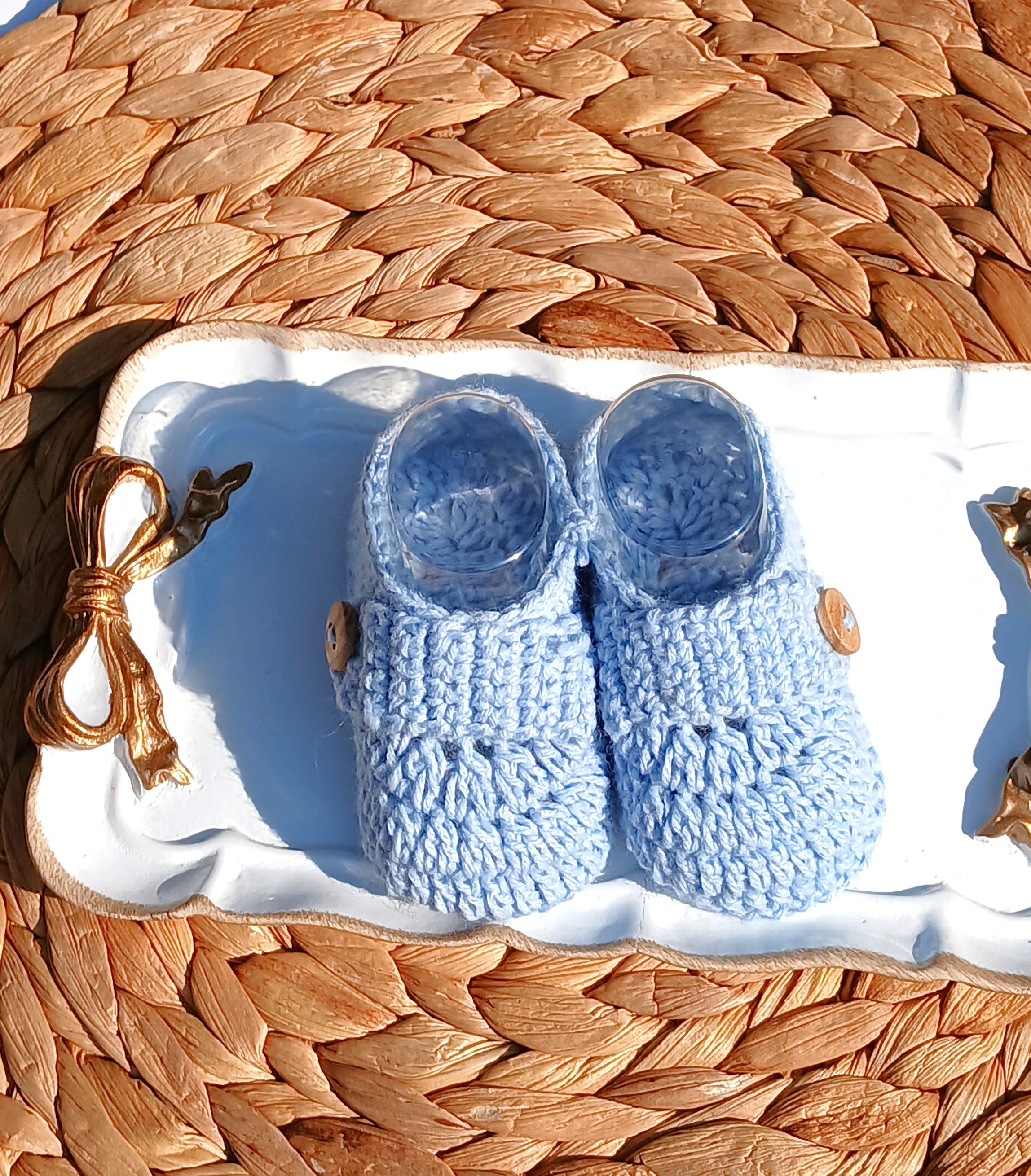 Baby Handmade knitted Booties