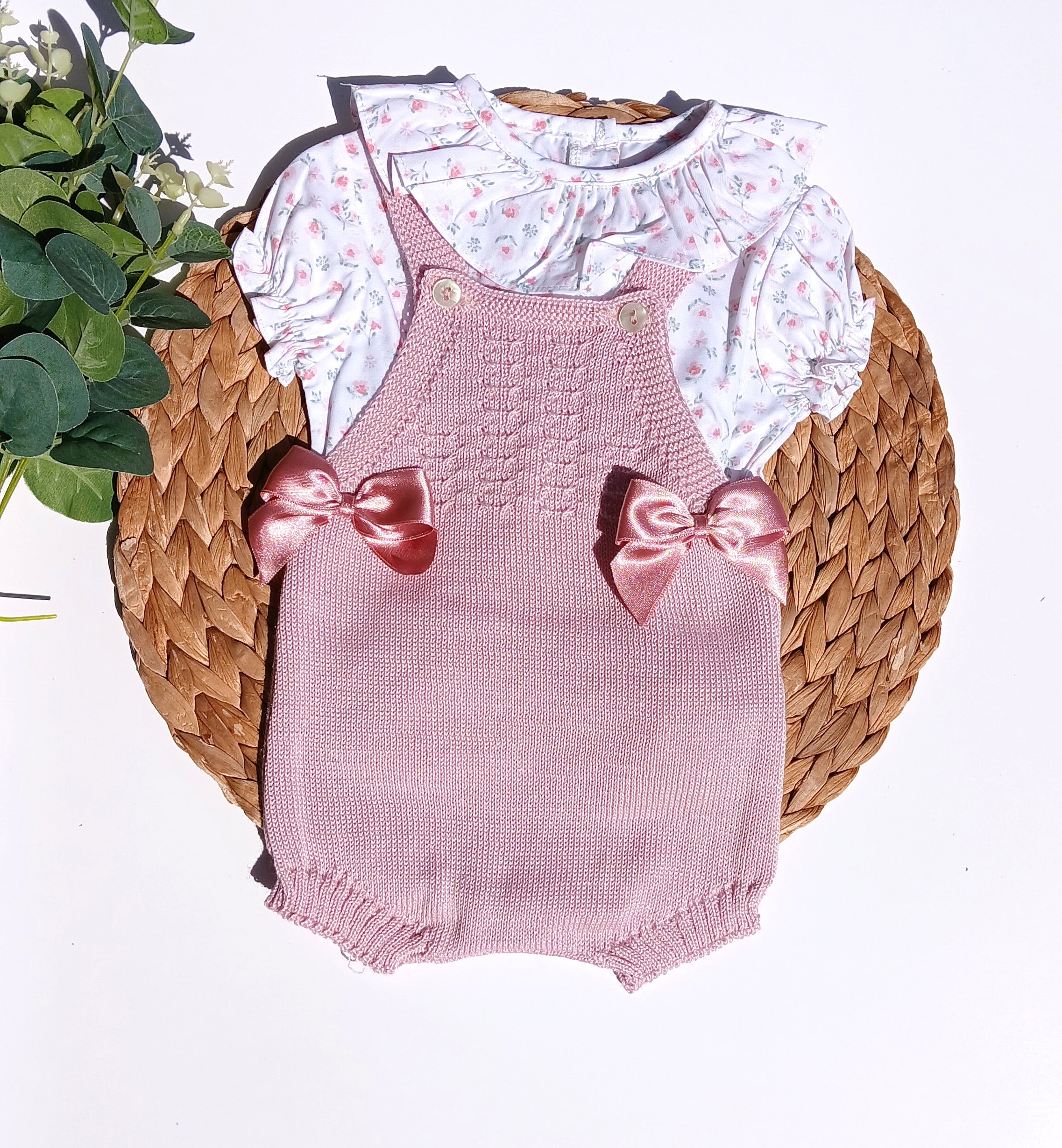 Double Bow Summer Romper - 2 Colors