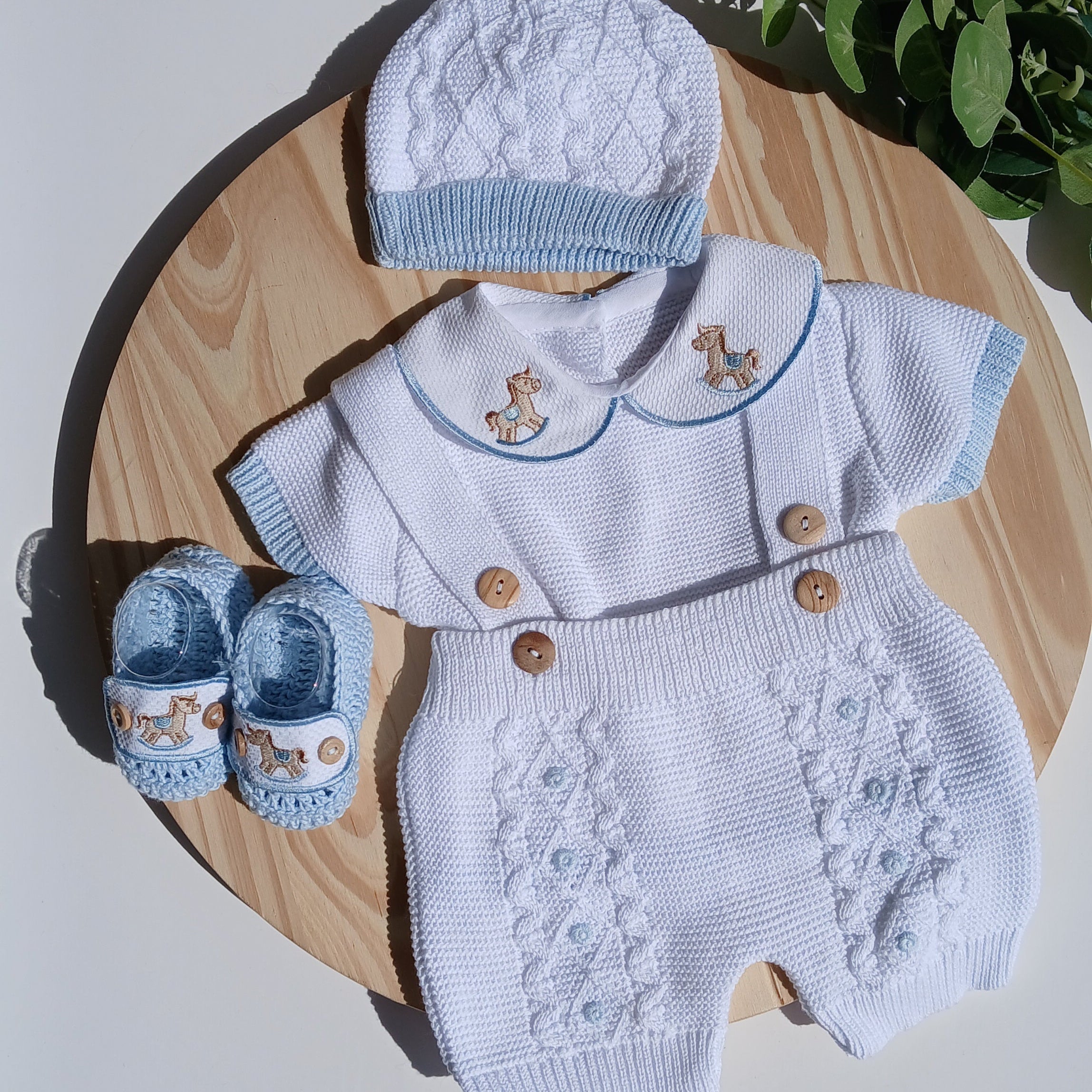 Little Horse Summer Outfit - Multiple Colors