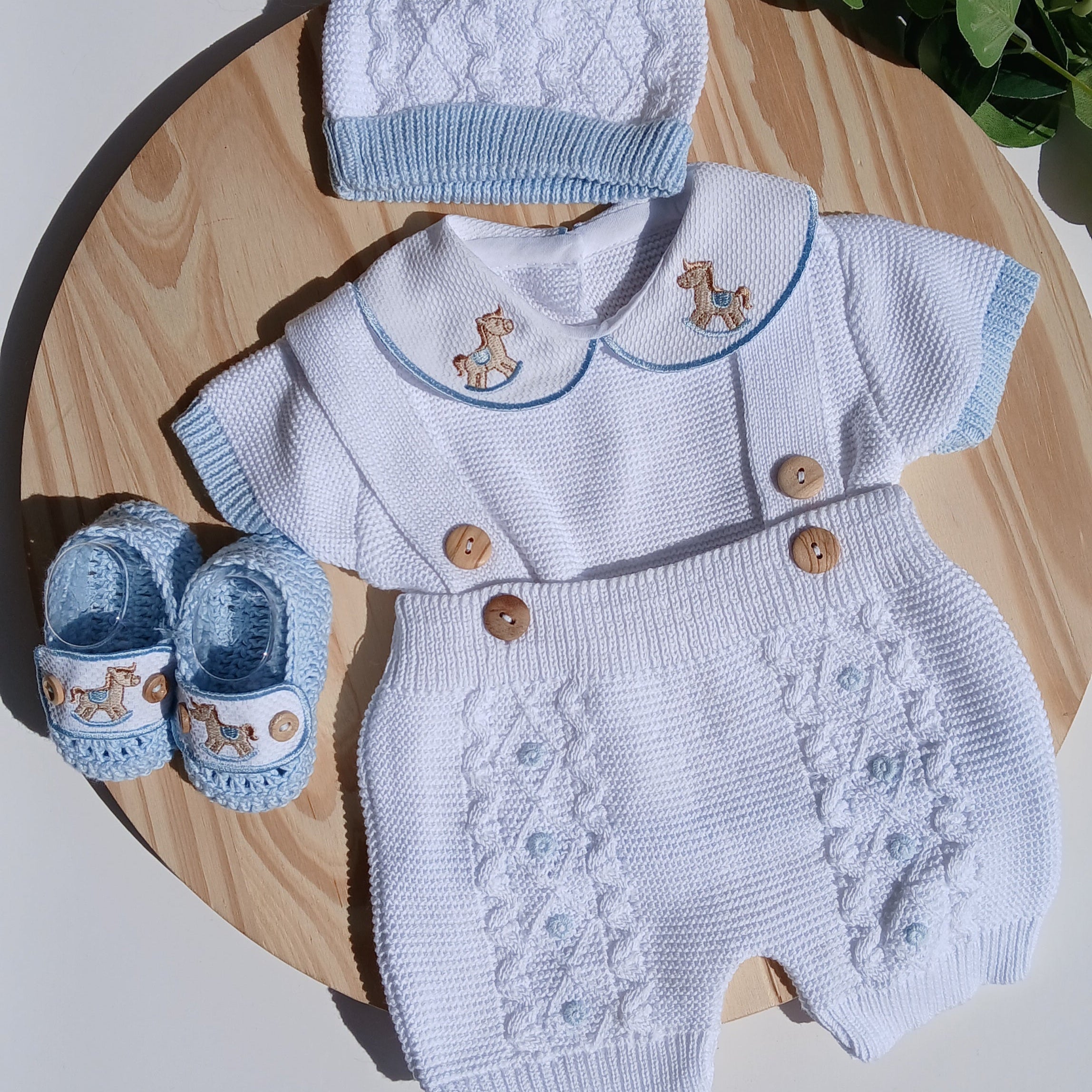 Little Horse Summer Outfit - Multiple Colors