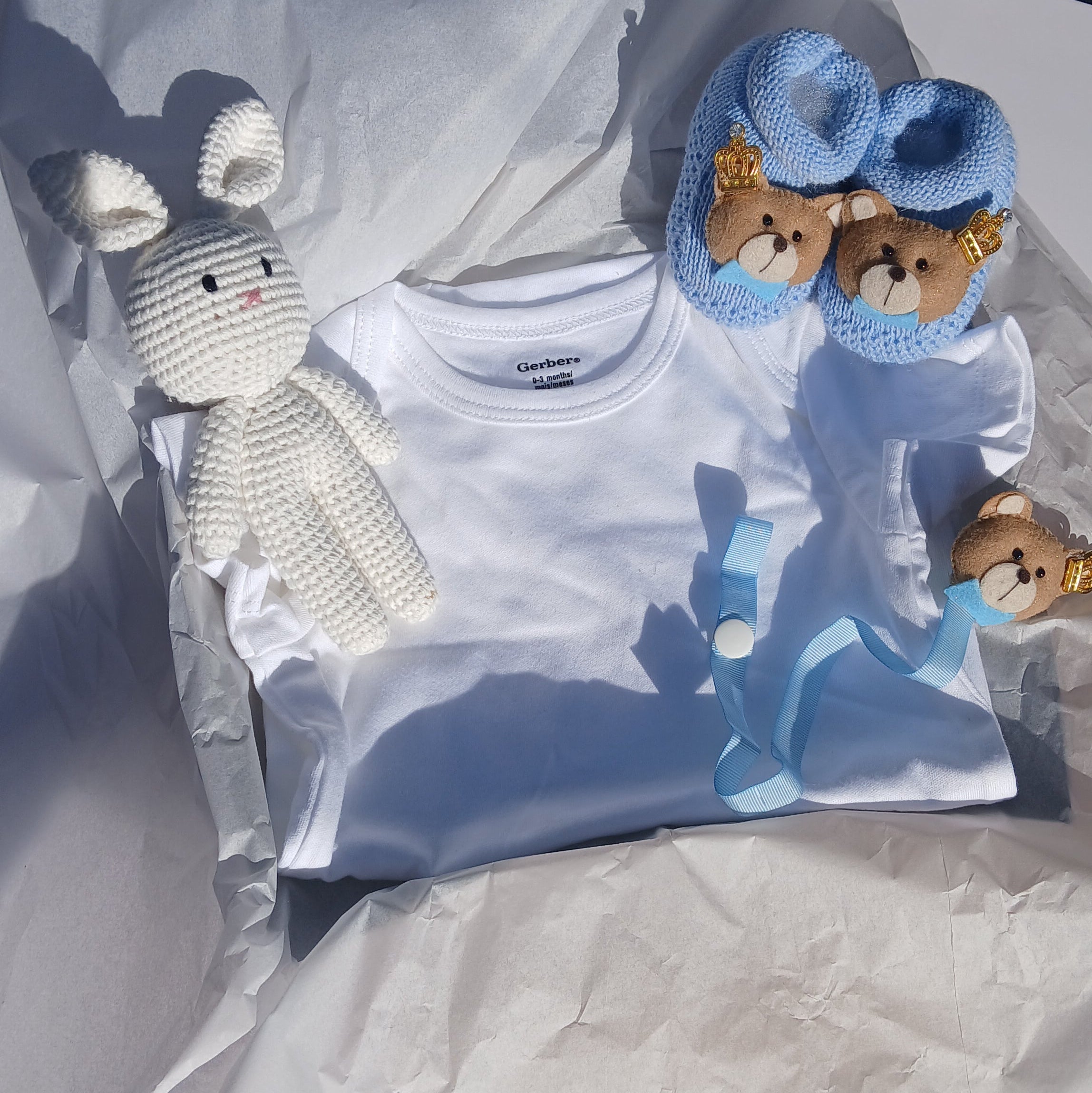 COFFRET CADEAU BÉBÉ - Jaune