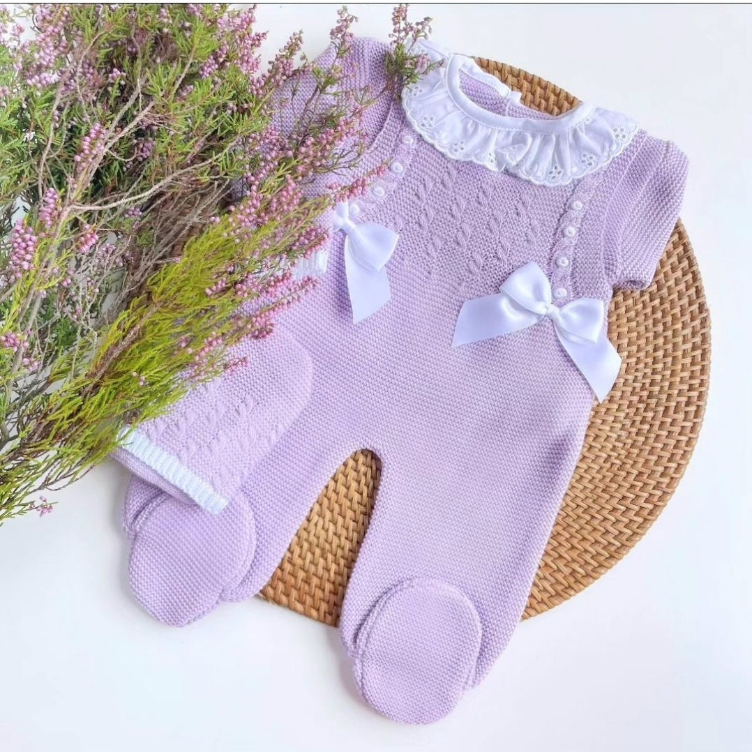 Dulce Lilac knitted Outfit