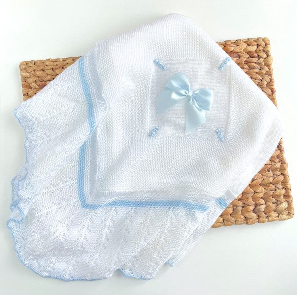 Spanish Knit baby Blanket - Multiple Colors