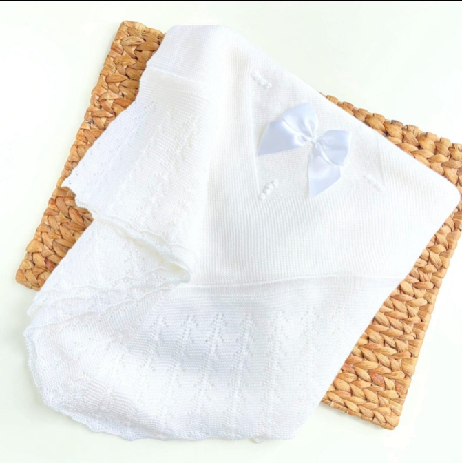 Spanish Knit baby Blanket - Multiple Colors