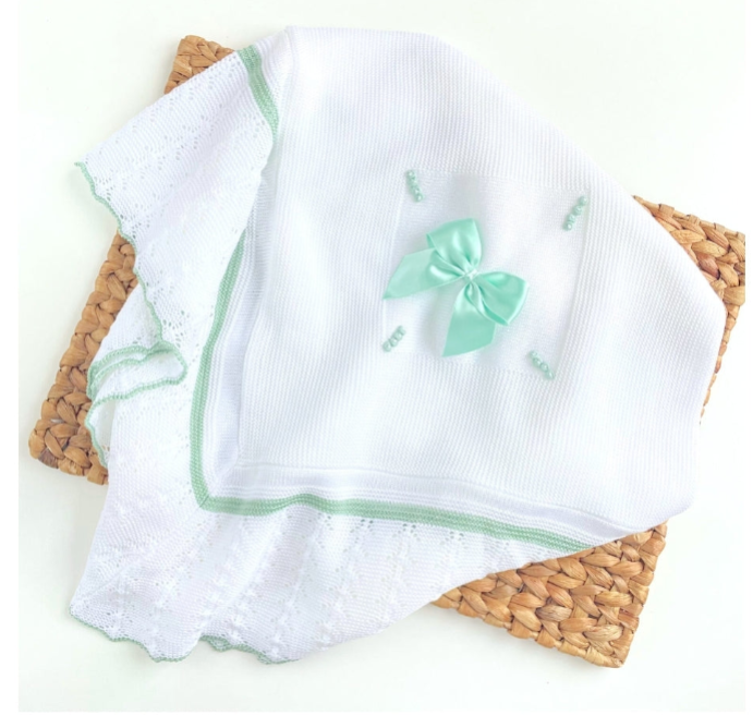 Spanish Knit baby Blanket - Multiple Colors