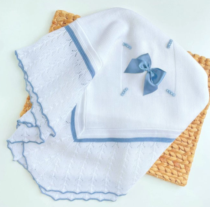 Spanish Knit baby Blanket - Multiple Colors
