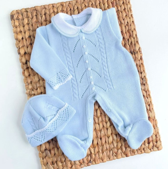 Spanish Knitted Romper - Multiple Colors