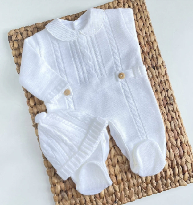 Spanish Wood Button Romper - Multiple Colors
