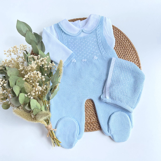 Jacquard knitted Outfit - Multiple Colors