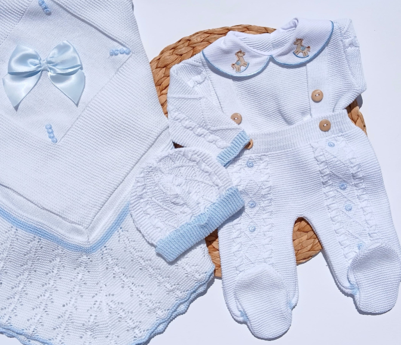 Little Horse Outfit W/ Blanket- Multiple Colors