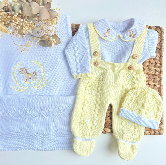 Little Horse Outfit W/ Blanket- Multiple Colors