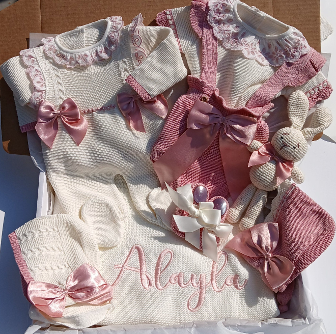 COFFRET CADEAU NOUVEAU-NÉ - Ivoire