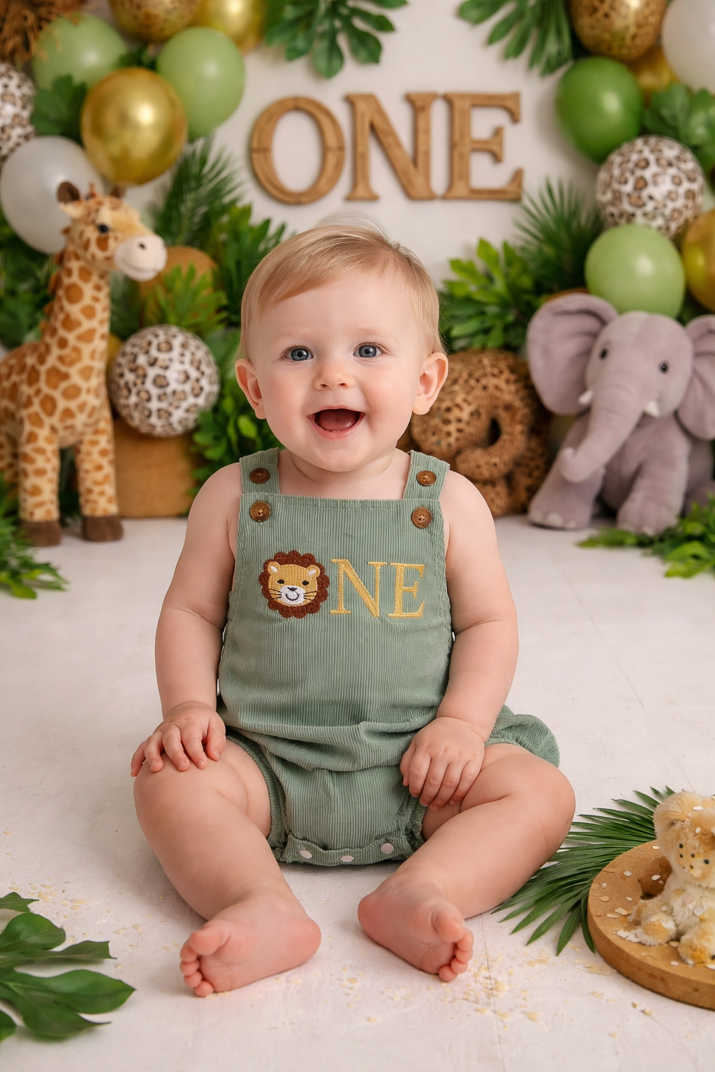 First Birthday Romper - Wild One