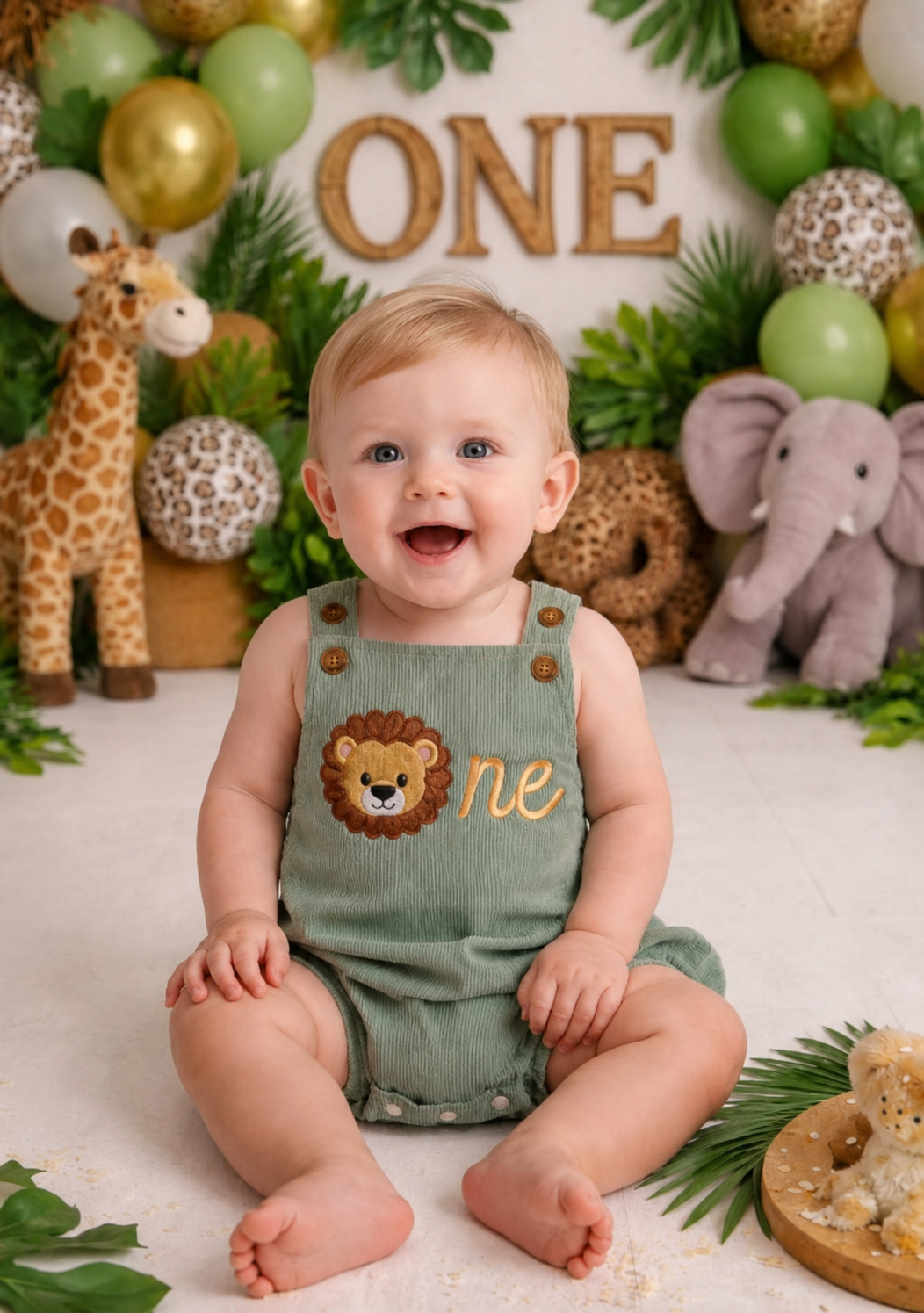 First Birthday Romper - Wild One