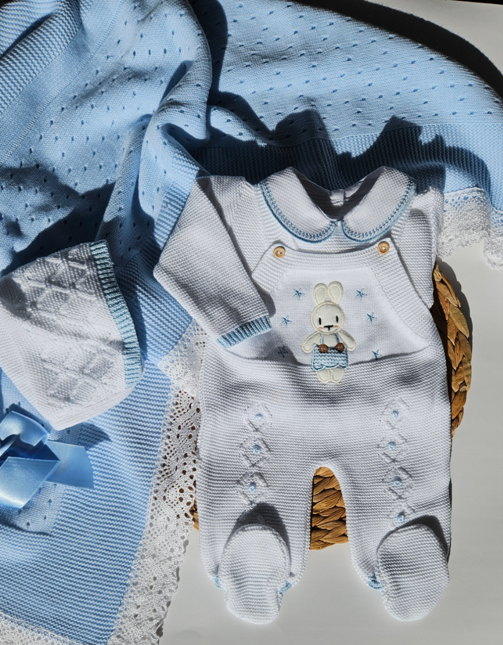 NEWBORN BUNNY GIFT BOX - Blue