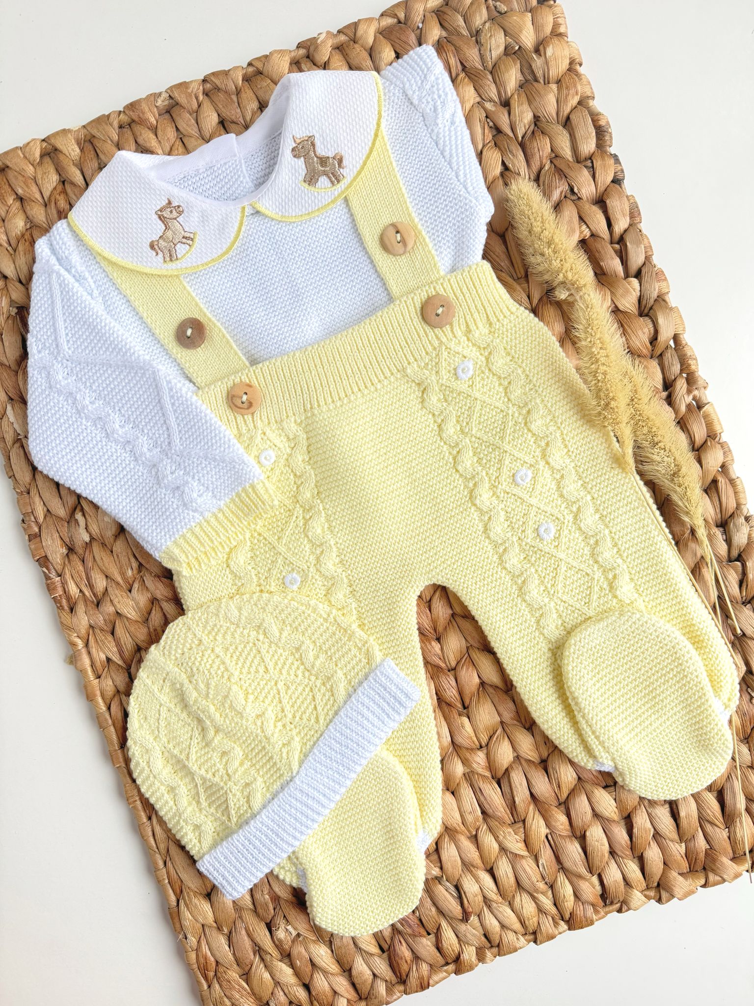 PREORDER Little Horse Outfit - Yellow