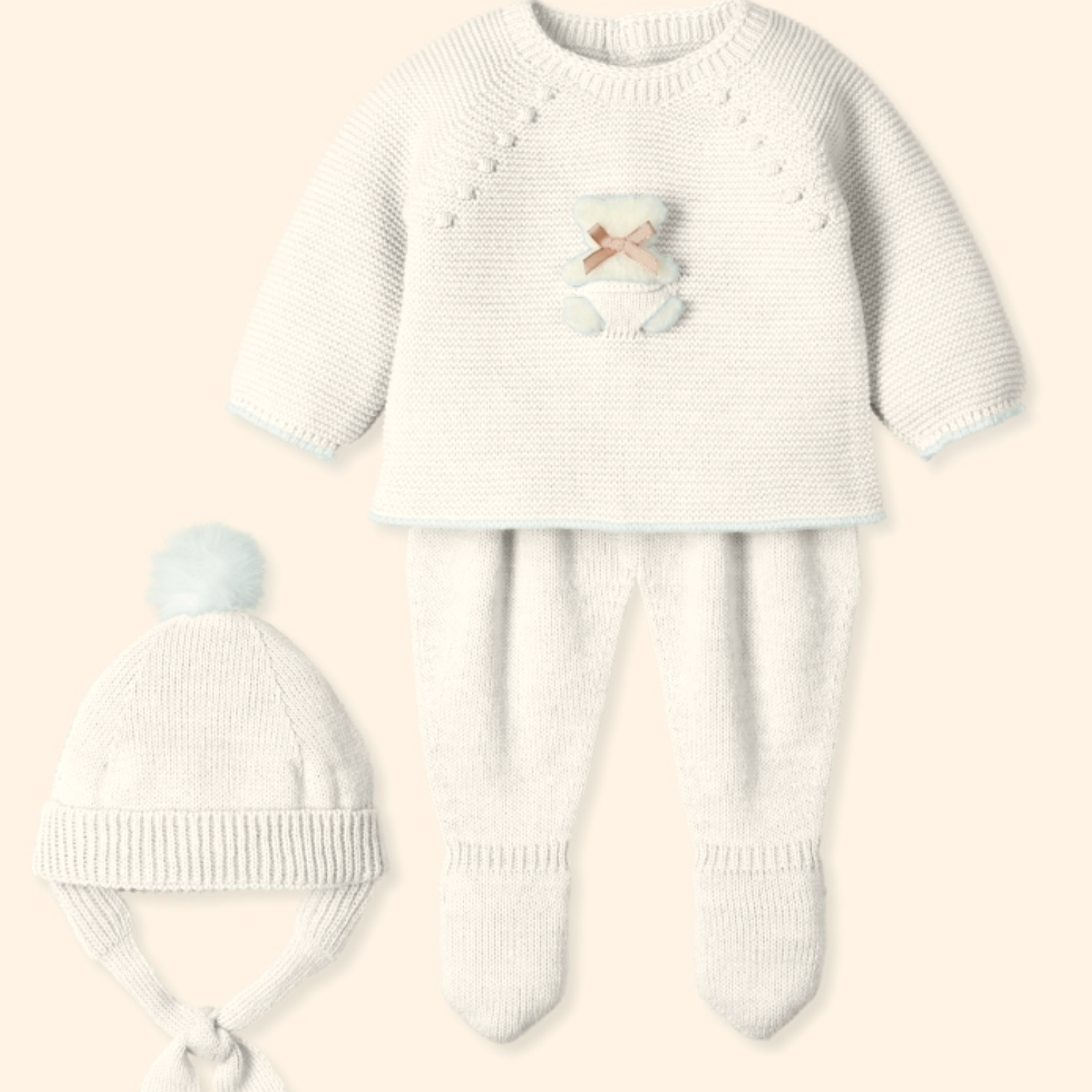 Sonar Knitted Baby Outfit