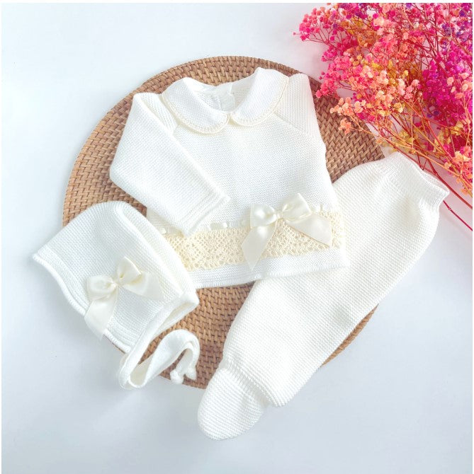 Tivoli knitted Outfit- Ivory