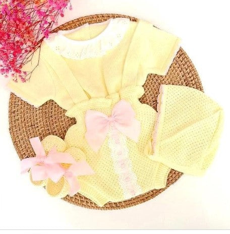 Ranita en marfil y rosa antiguo