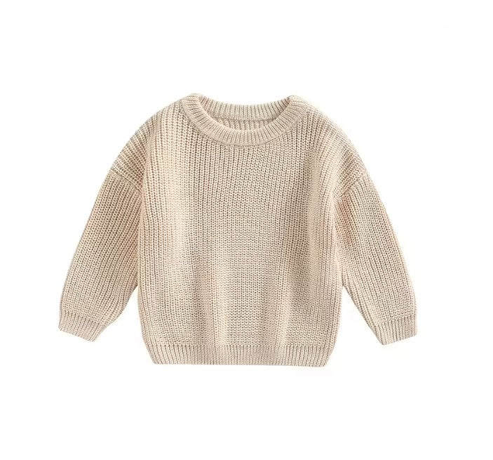 baby personalized knit sweater