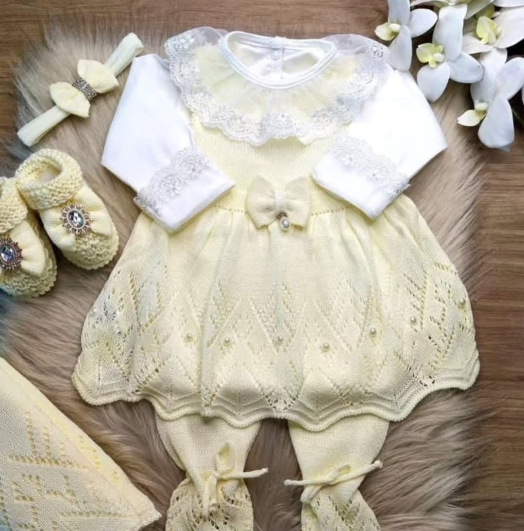 Lavinia Bloom Dress in Yellow