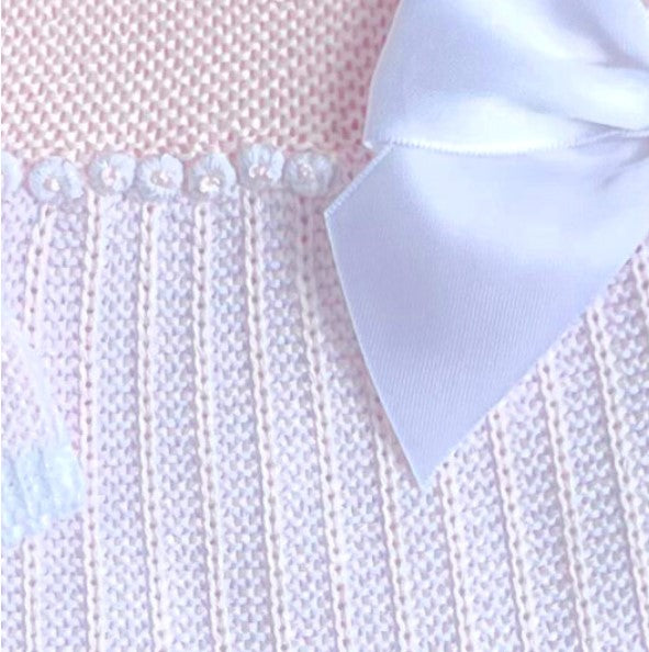 baby girl knitted taking home outfit, newborn knit going home outfit flowers embroidery coming home outfit, baby spanish outfit