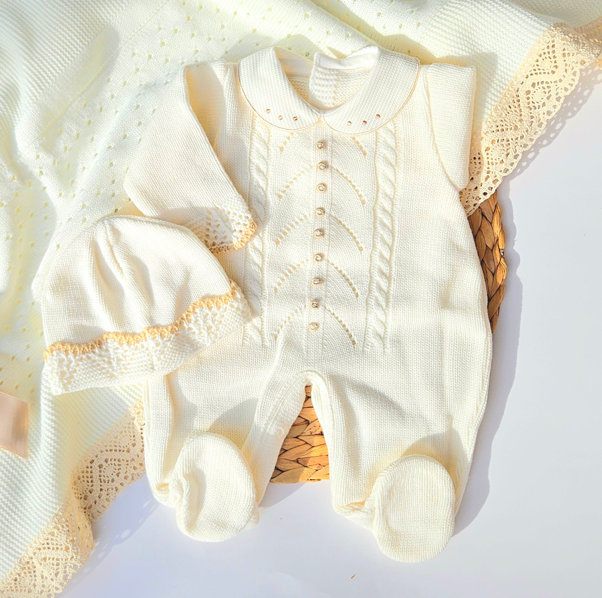 Coming Home Set Spanish Style - Ivory and Camel