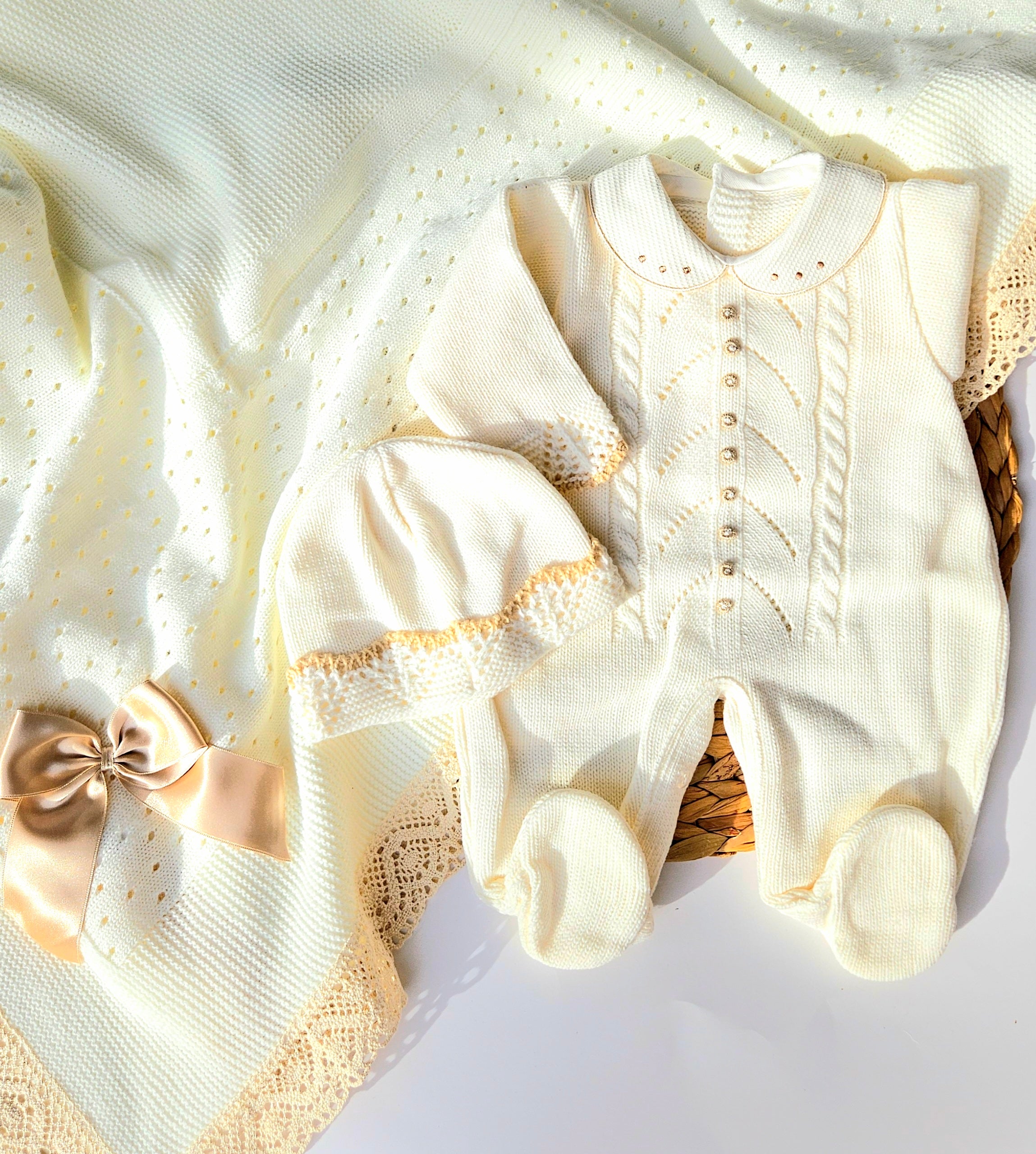 Coming Home Set Spanish Style - Ivory and Camel