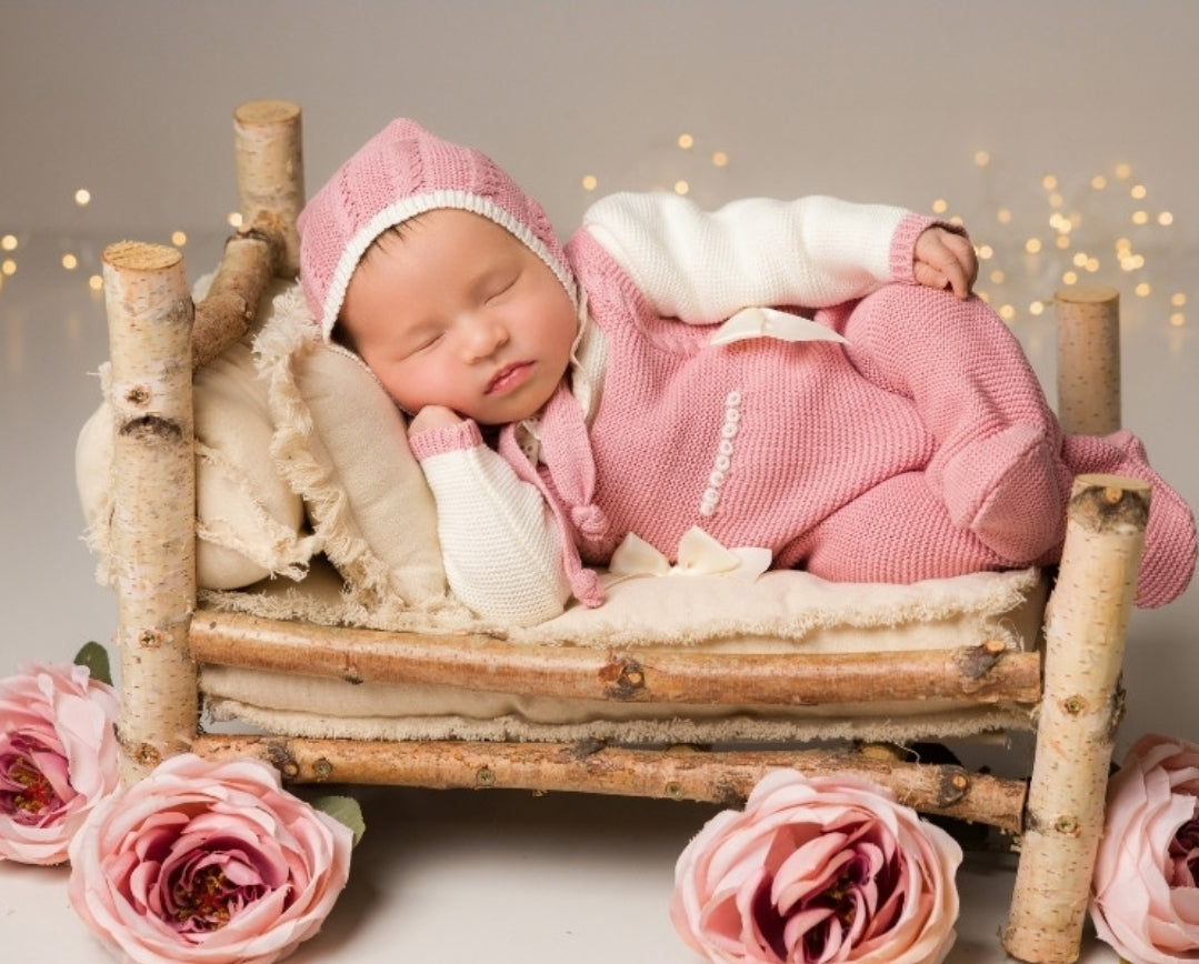 Bella in Old Rose & Ivory