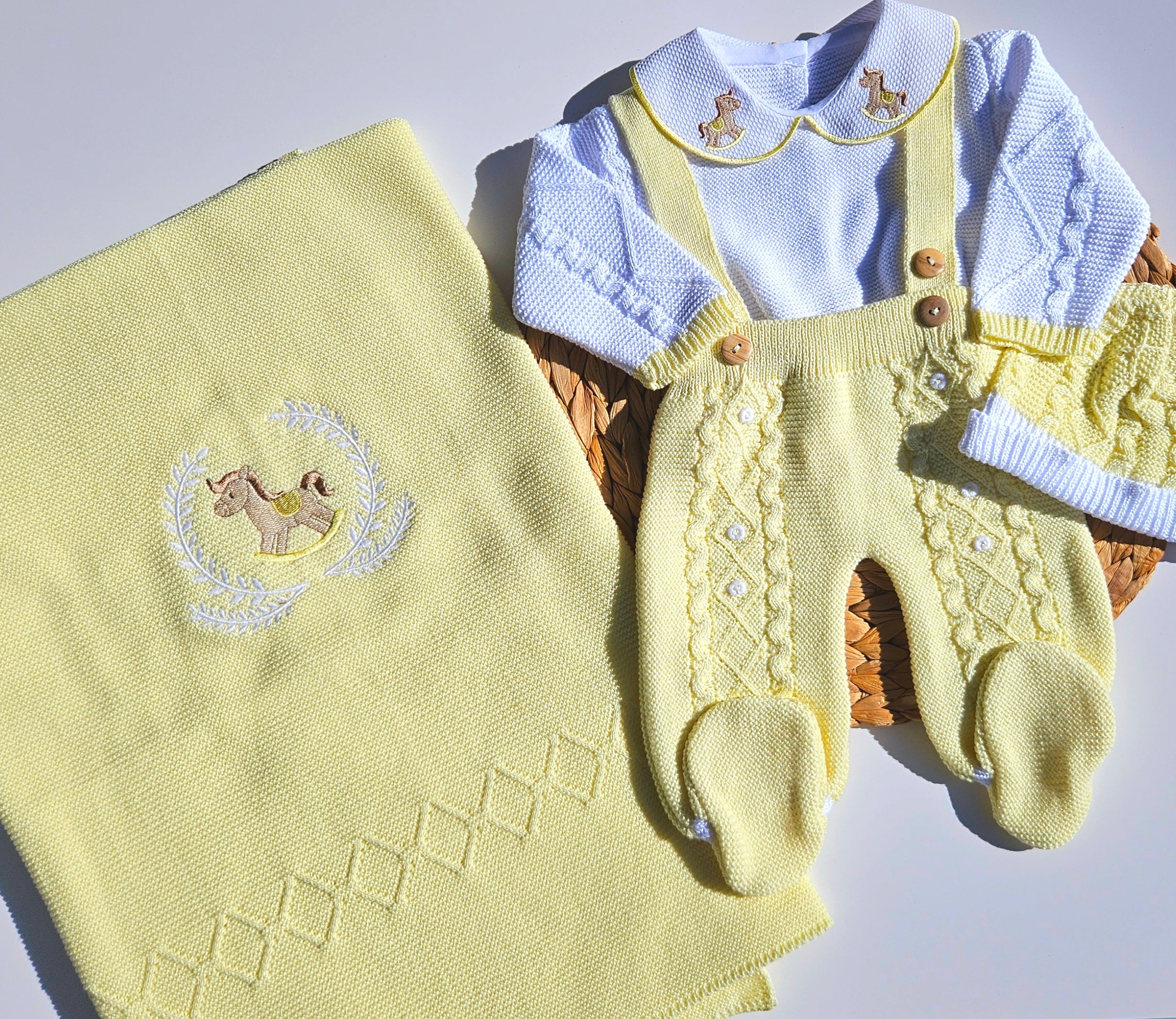 Little Horse Outfit W/ Blanket- Multiple Colors