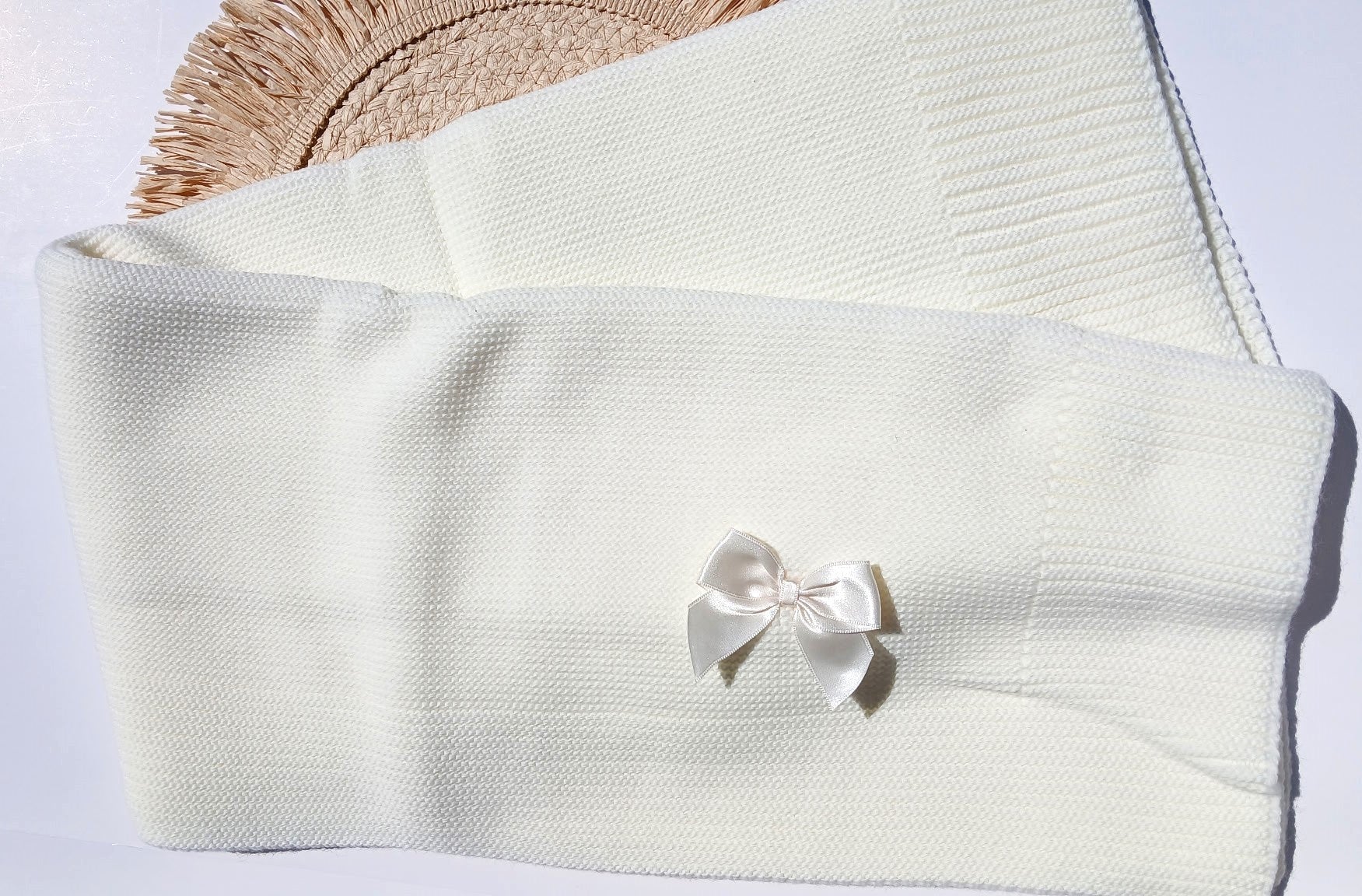 Baby Blankets and Throws - Ivory