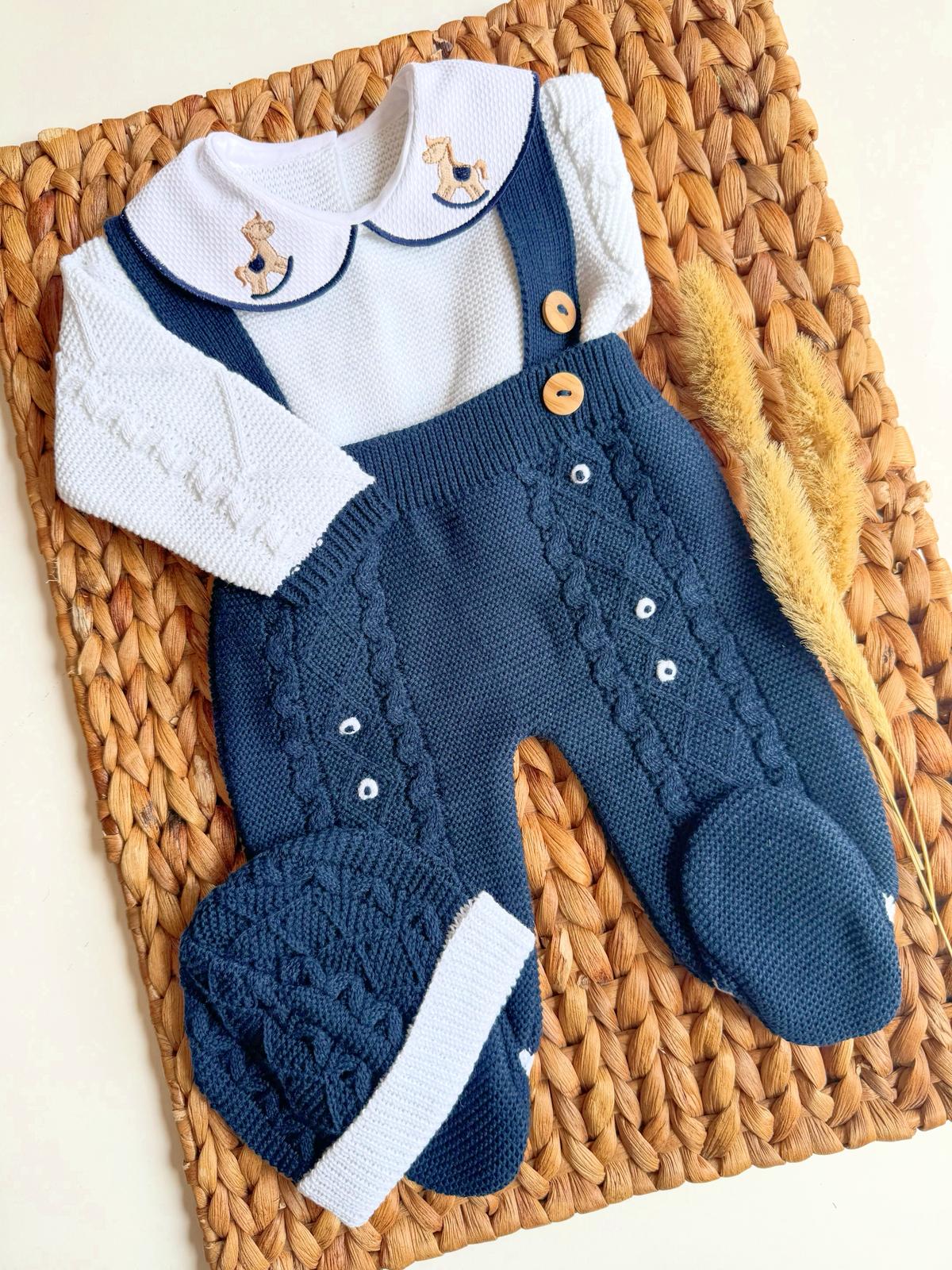 Little Horse Outfit - Navy