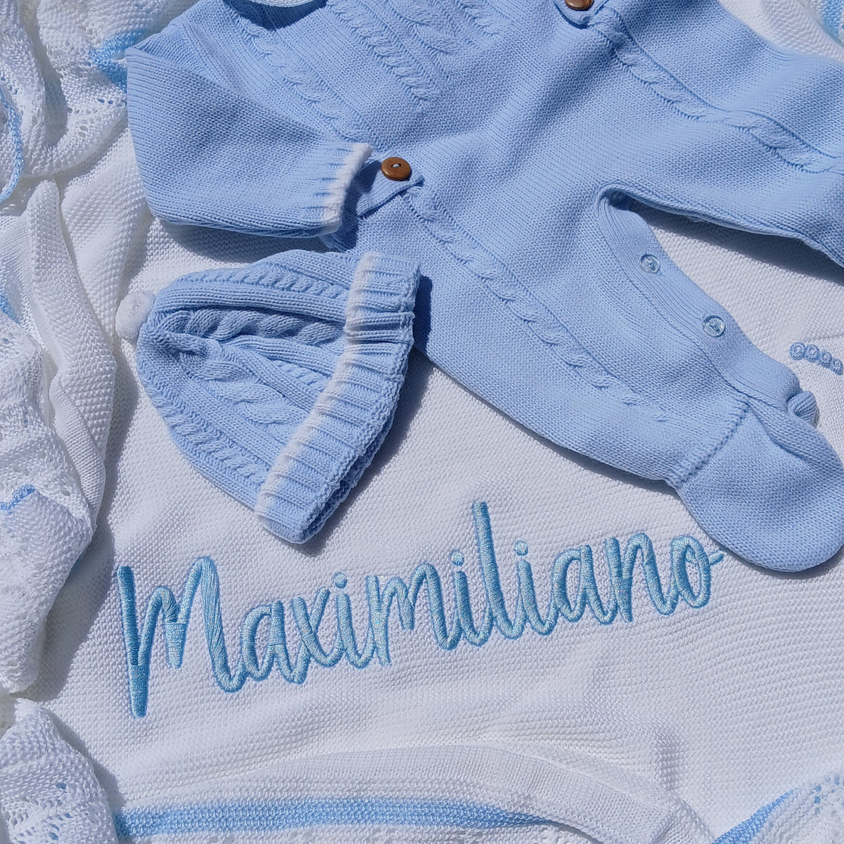 personalized baby blanket