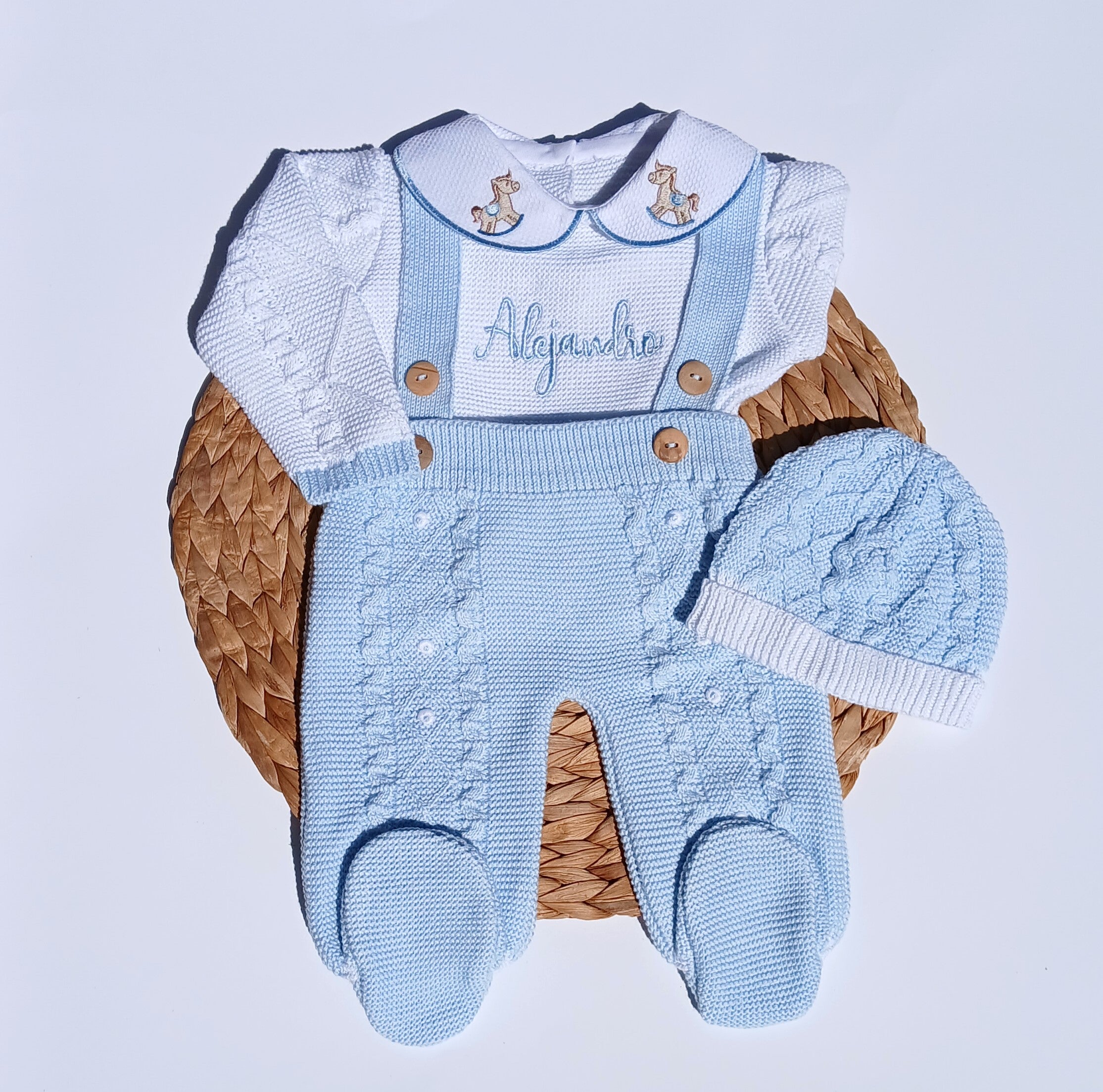 Little Horse Outfit- Blue