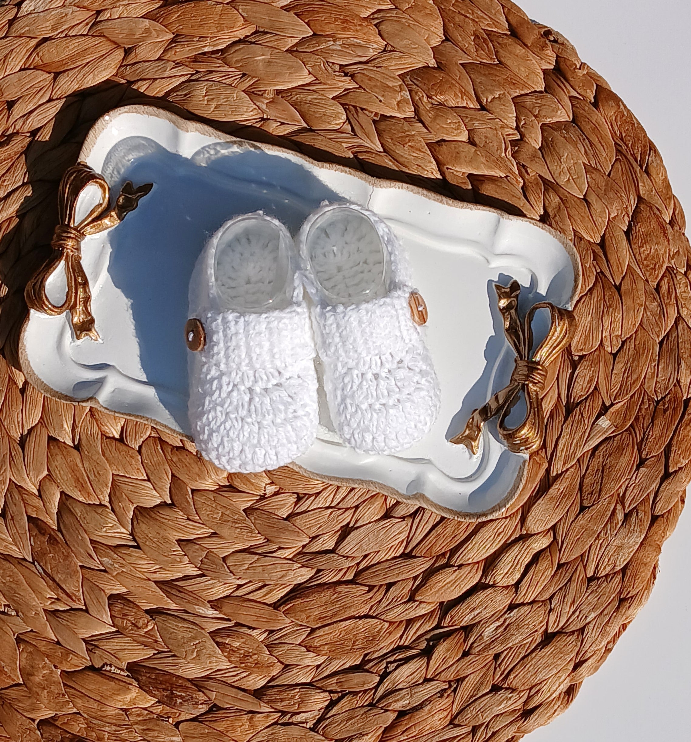 Baby Handmade knitted Booties