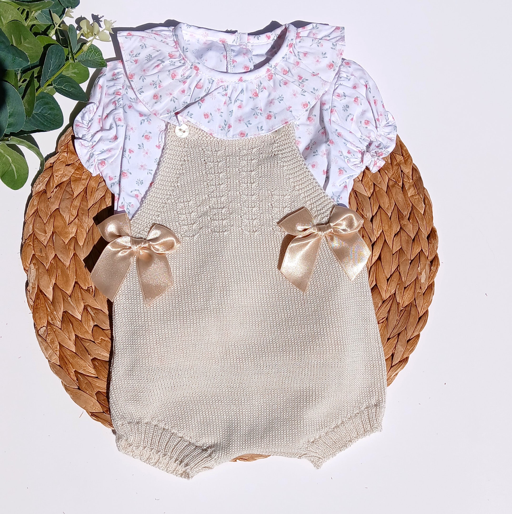 Double Bow Summer Romper - 2 Colors