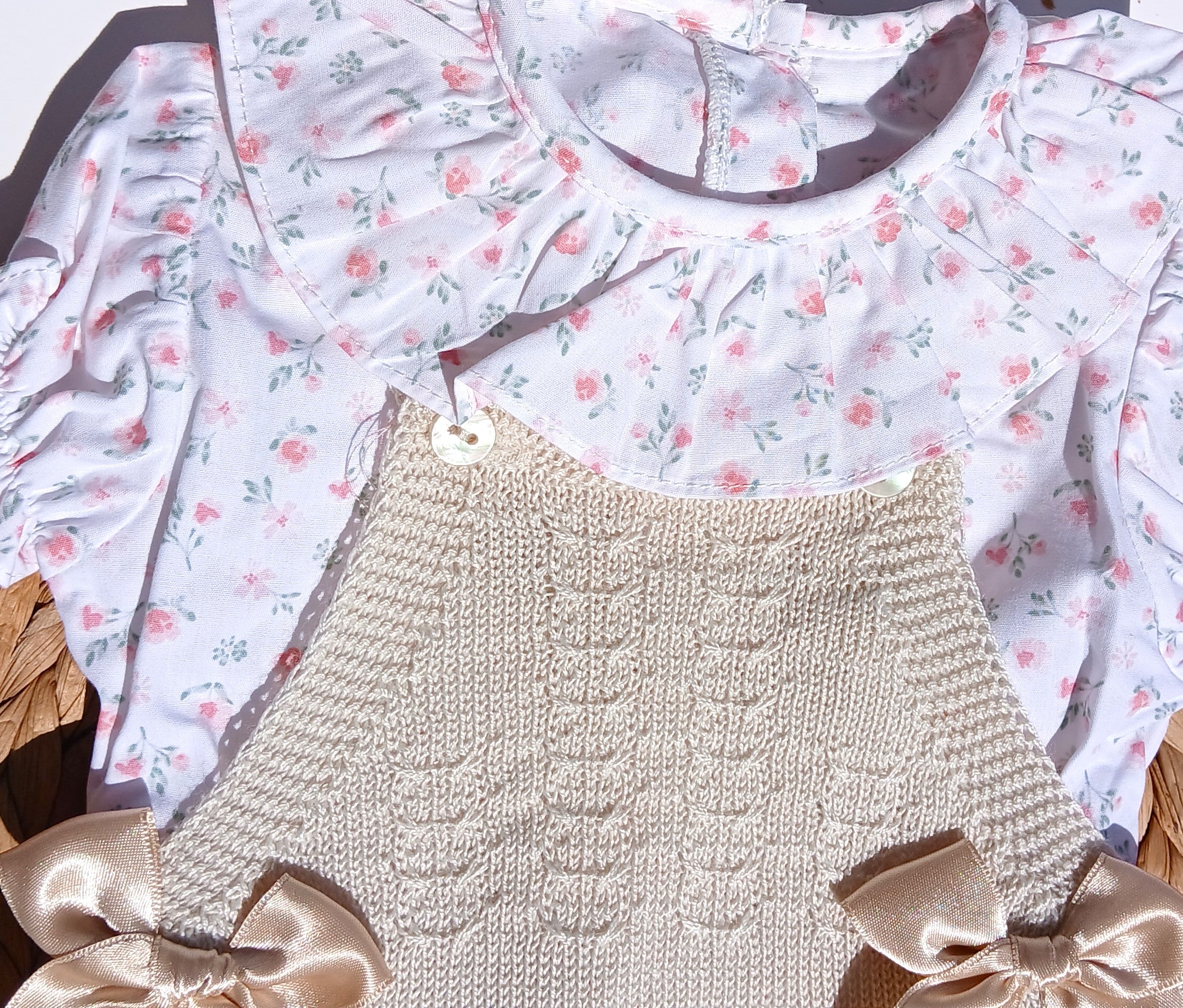 Double Bow Summer Romper - 2 Colors