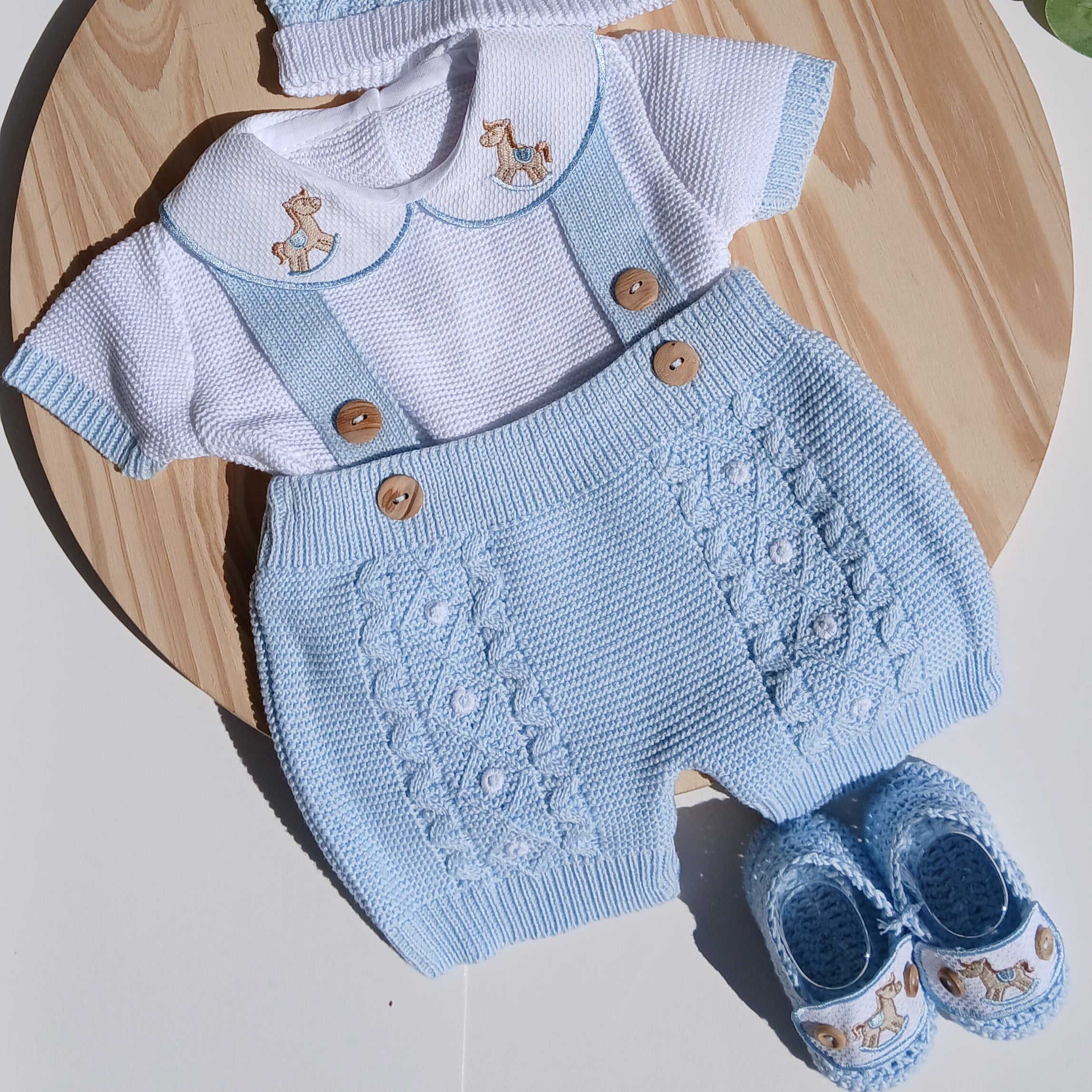 Little Horse Summer Outfit - Multiple Colors
