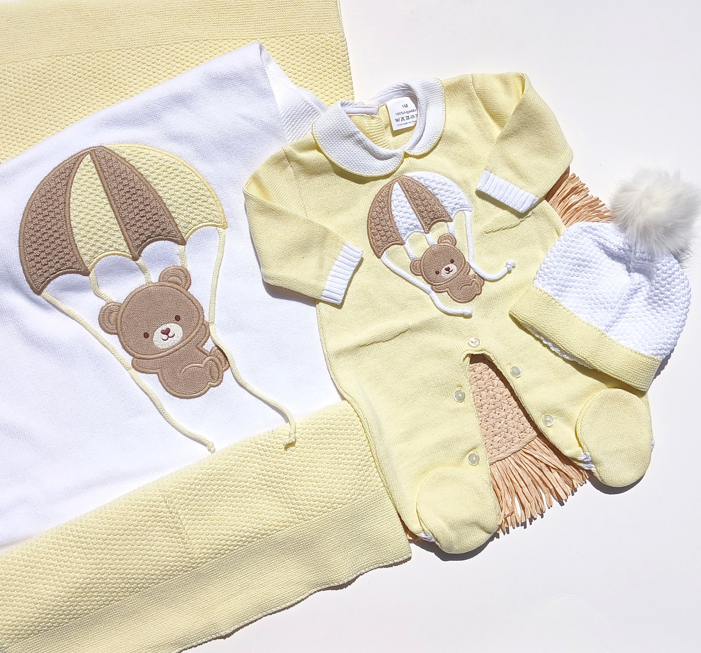 Little Parachute Outfit w/ Blanket - Multiple Colors
