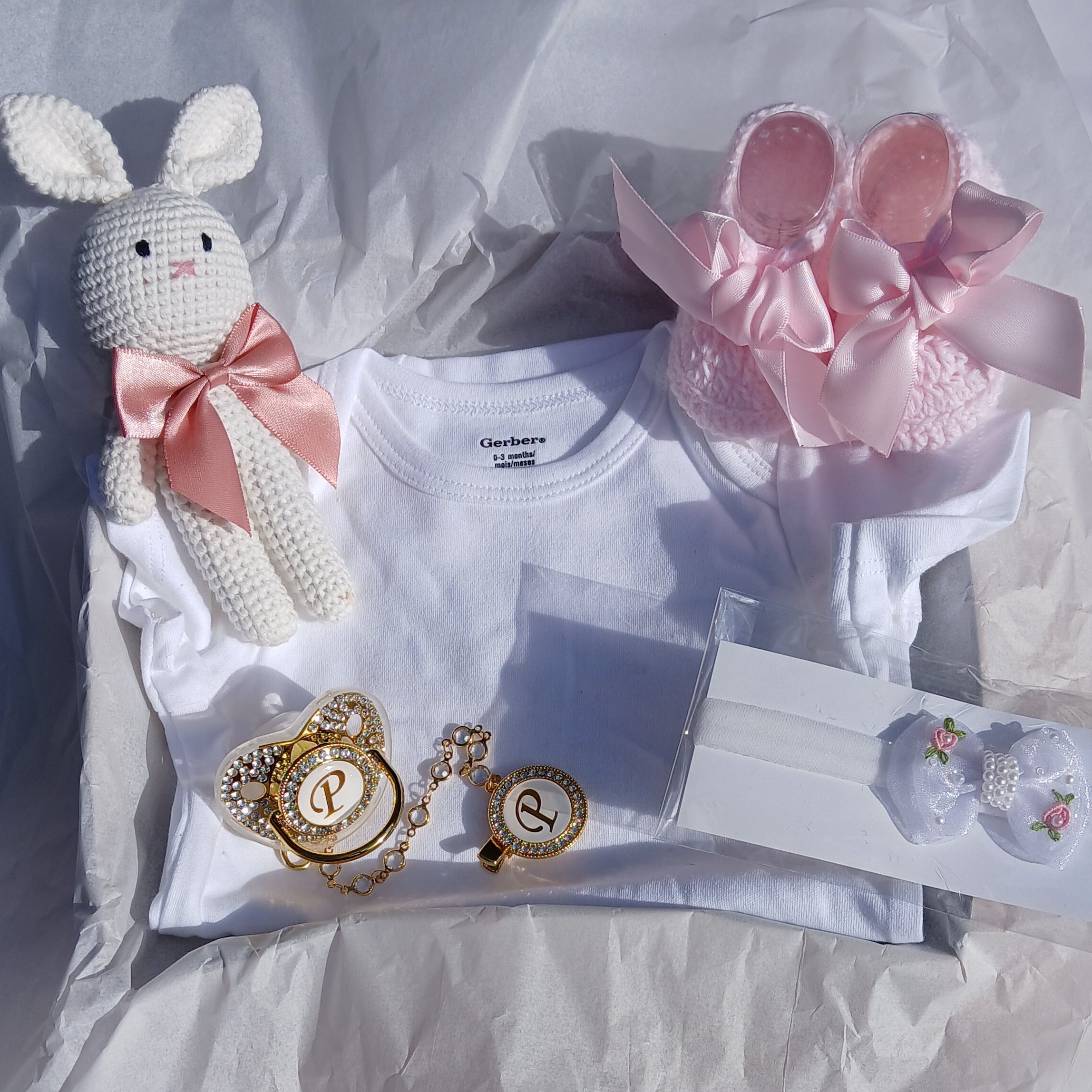 COFFRET CADEAU BÉBÉ - Jaune