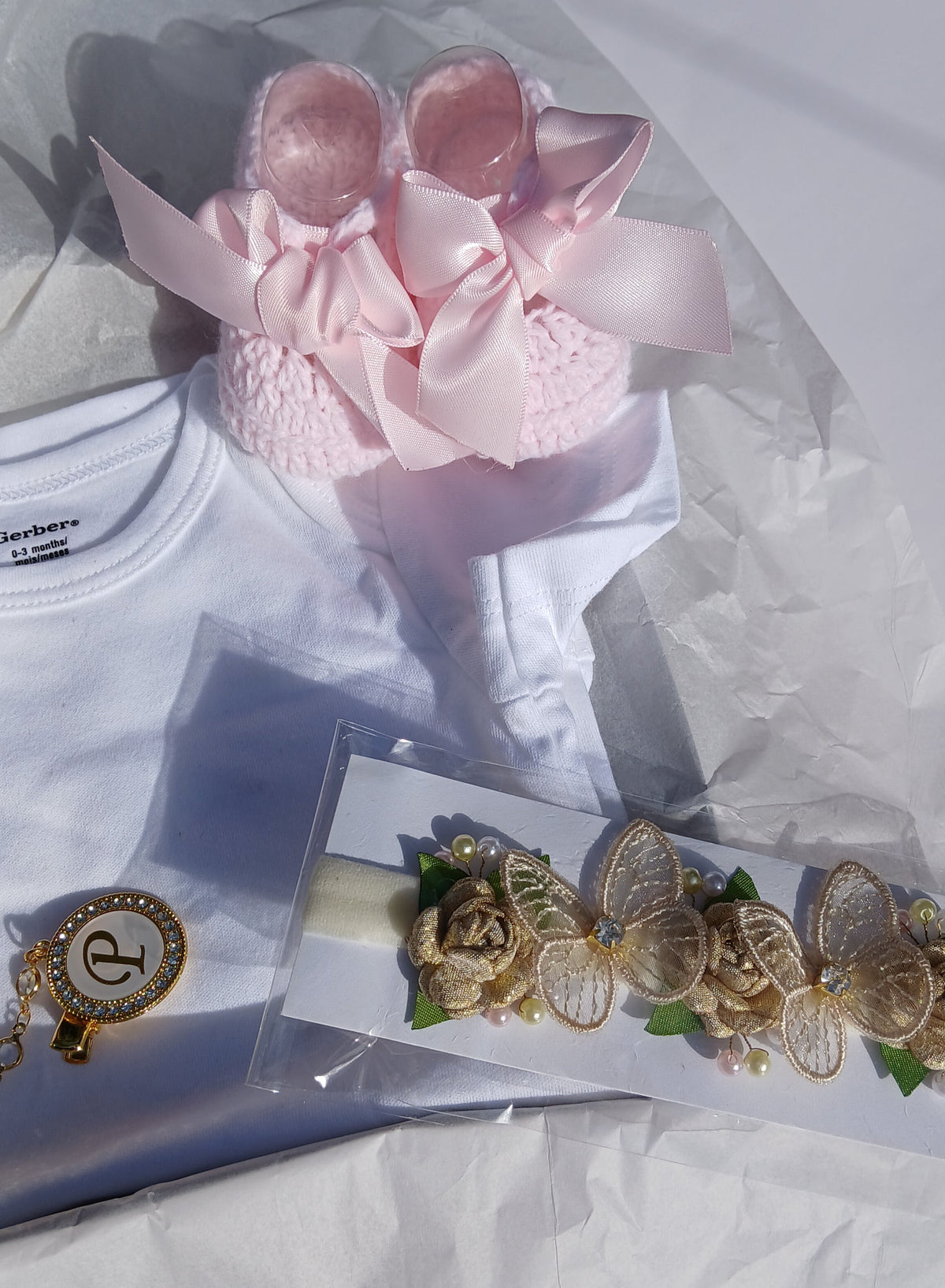 COFFRET CADEAU BÉBÉ - Jaune
