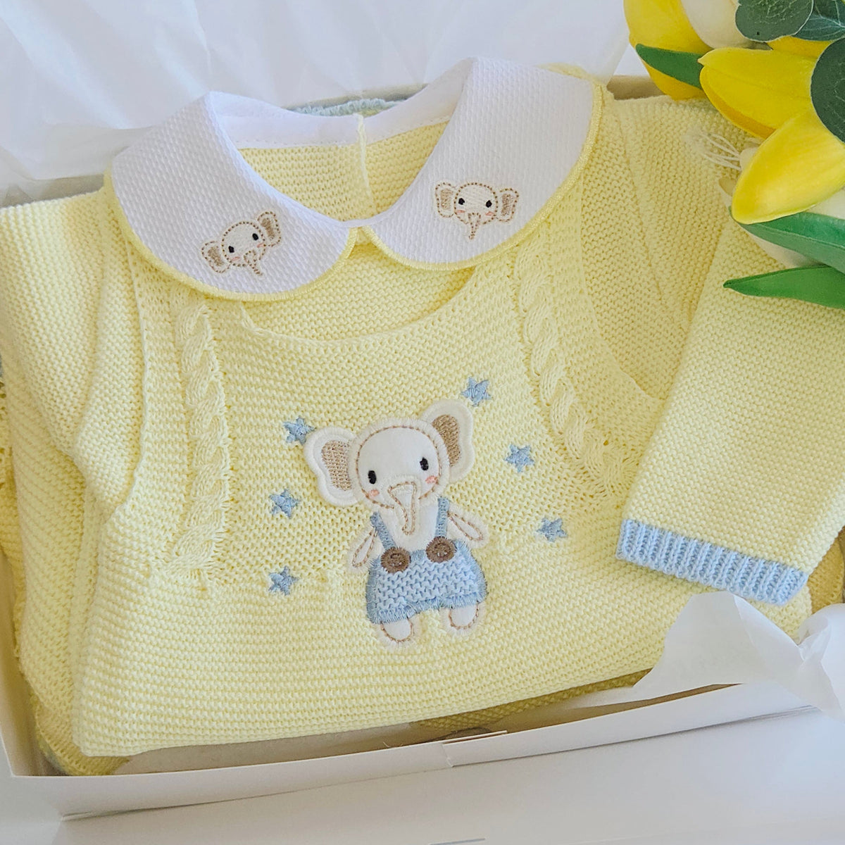 Promo BABY GIFT BOX - ELEPHANT YELLOW