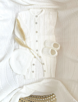 COFFRET CADEAU BÉBÉ - Ivoire