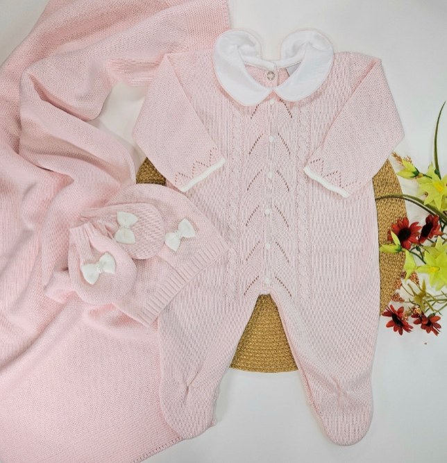 Spanish Knitted Romper - Multiple Colors