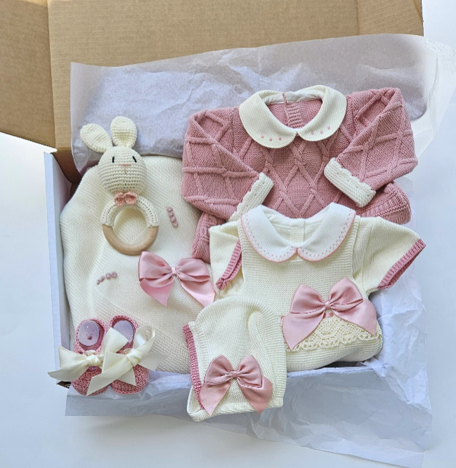 NEWBORN BUNNY GIFT BOX - Blue