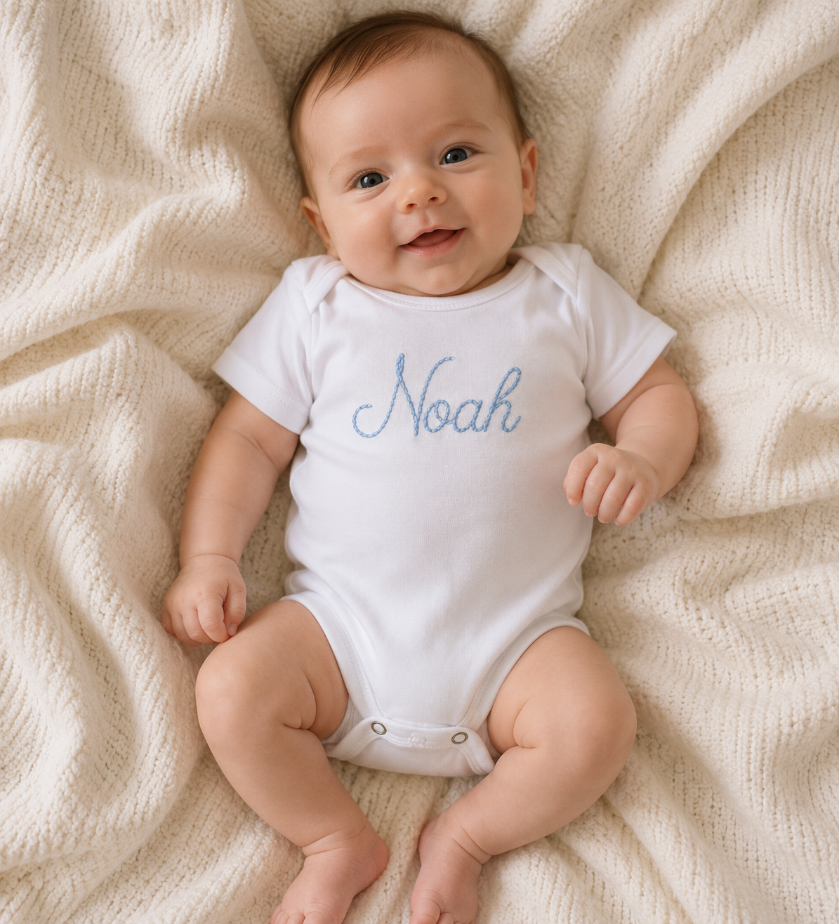 Baby Personalized Embroidery Onesie
