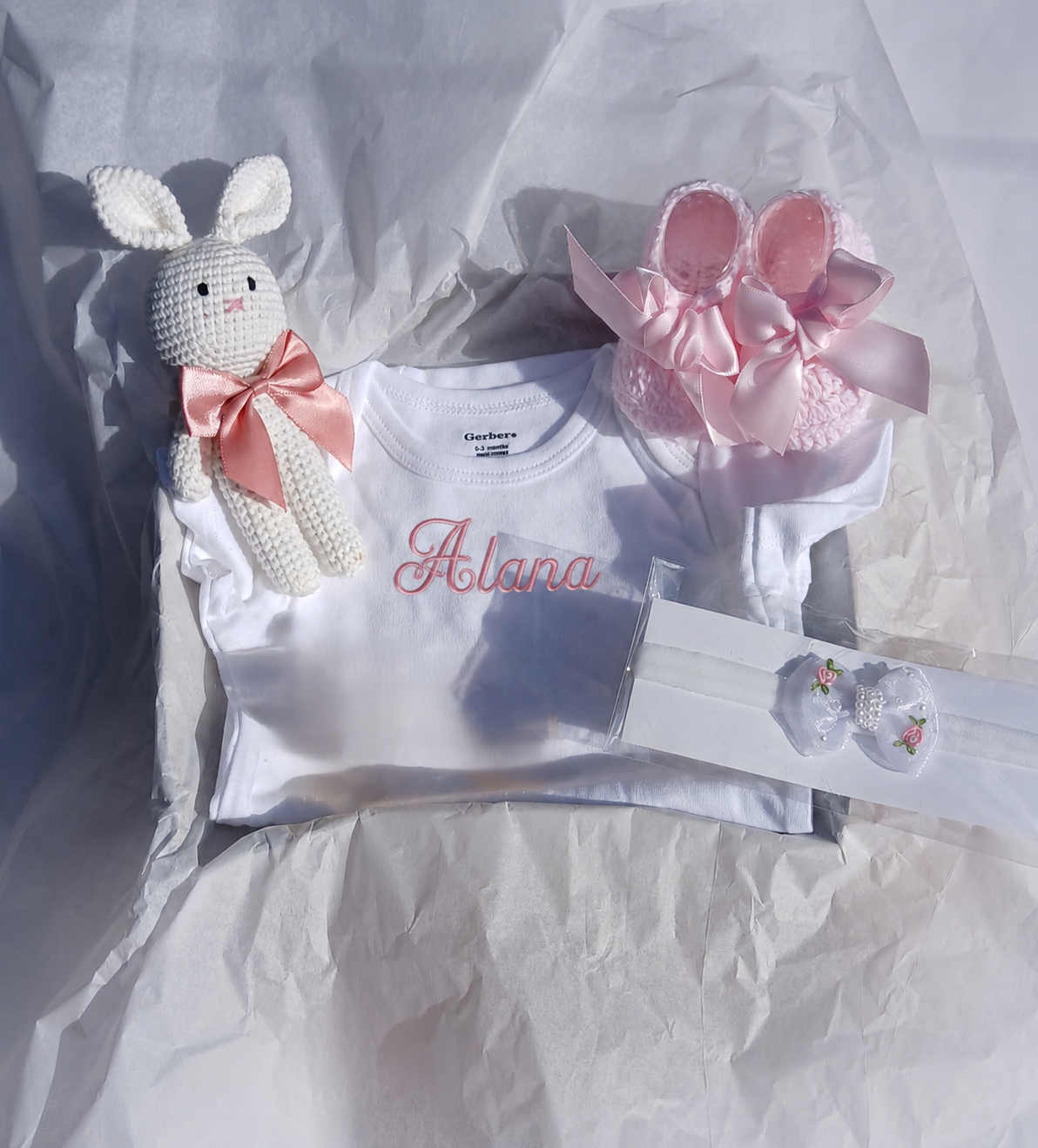 COFFRET CADEAU BÉBÉ - Jaune
